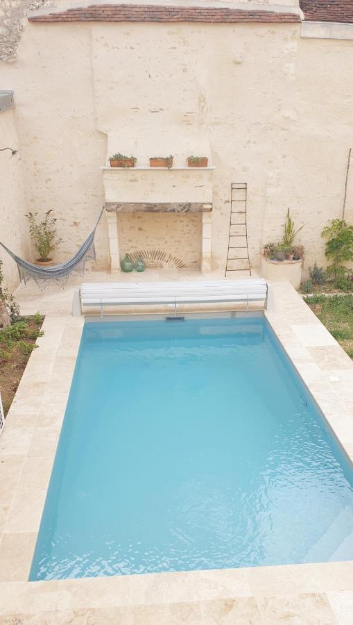 La Croix Au Maitre Otel Coulanges-la-Vineuse Dış mekan fotoğraf